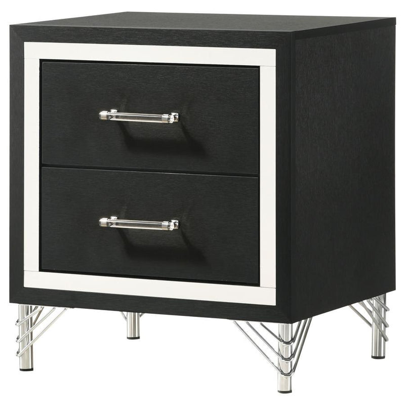 Lucia - 2-Drawer Nightstand - White