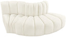 Arc - Velvet 3 Piece Modular Sofa