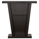 Evanna - 2-Shelf Engineered Wood Console Table - Cappuccino