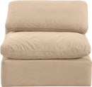 Indulge - Velvet Armless Chair