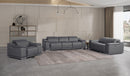 9762 - 6-Piece Modular Power Reclining Sofa, Loveseat And Chair Set With 5 Power Recliners In