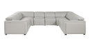 1224 - 8-Piece U-Shaped Sectional Sofa In With 4 Power Recliners & Power Headrests