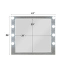 Sliverfluff - Mirror With Light - Mirrored & Champagne