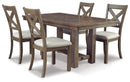 Moriville - Rectangular Dining Room Extension Table - Grayish Brown