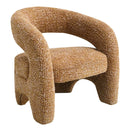 Pelia - Accent Chair - Orange Tweed