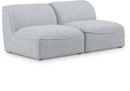 Miramar - 2 Seat Armless Modular Sofa