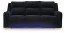 Forest Lake - Power Reclining Sofa With Adj Headrest