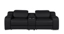 1116 - 3-Piece Modular Power Reclining Console Loveseat In With 2 Power Recliners & Power Headrests