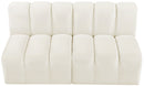 Arc - Velvet 2 Seats Modular Sofa