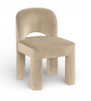 Celine - Velvet Performance Fabric Upholstered Dining Chair (Set of 2)