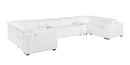 1224 - 8-Piece U-Shaped Sectional Sofa In With 2 Power Recliners & Power Headrests