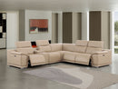 2679 - 6-Piece L-Shaped Power Reclining Sectional In Genuine Leather (3 Recliners)