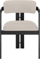 Aurum - Vegan Leather Upholstered Dining Chair (Set of 2) - Taupe