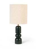Paros - Base And Linen Textured Fabric Shade Table Lamp