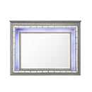 Antares - Mirror With LED - Light Gray Oak