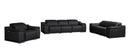 9762 - 6-Piece Modular Power Reclining Sofa, Loveseat And Chair Set With 6 Power Recliners In