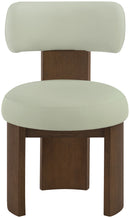 Atelier - Vegan Leather Upholstered Dining Chair (Set of 2) - Painted Brown Frame