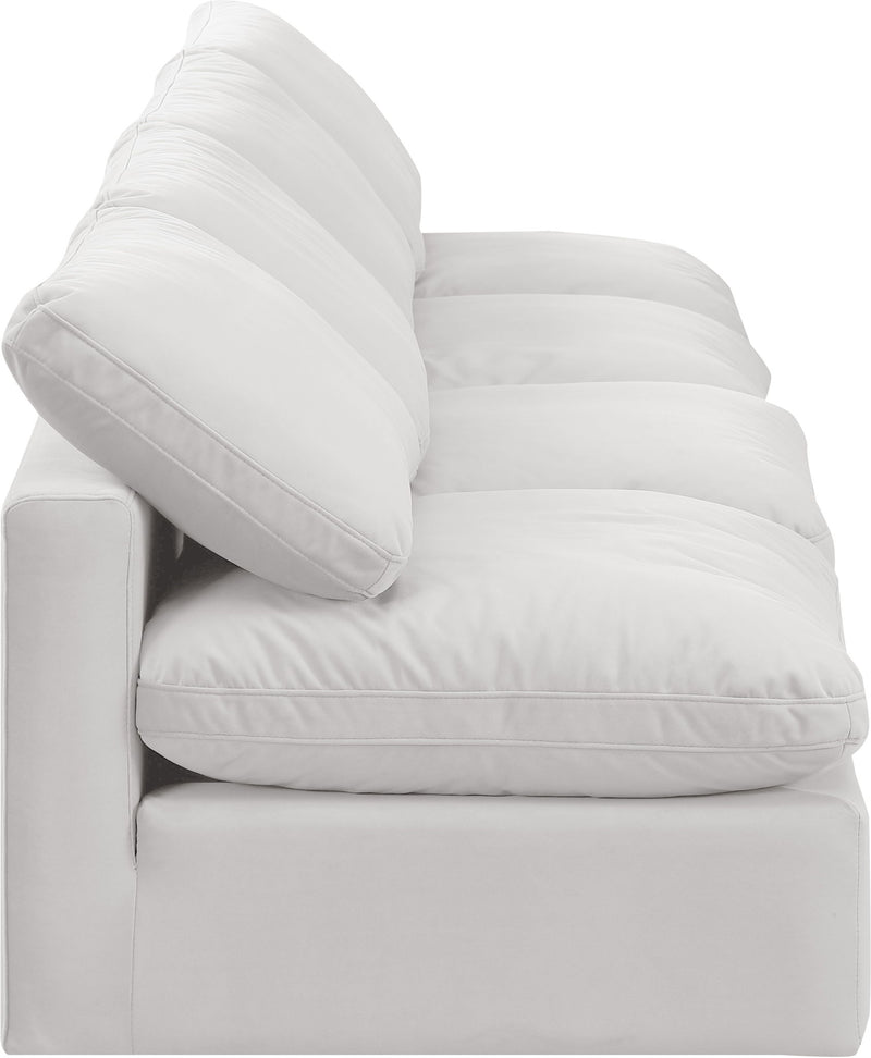 Indulge - Velvet 4 Seat Modular Armless Sofa