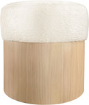 Nimes - Ottoman / Stool With Natural Base