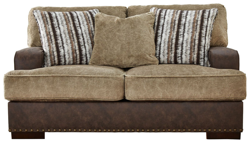 Alesbury - Loveseat - Chocolate