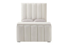 Serenity - 5 Piece Queen Bedroom Set - Natural / Cream