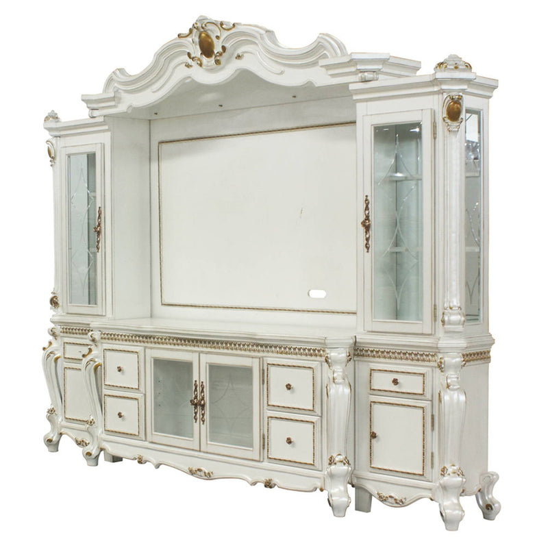 Picardy - Entertainment Center - Antique Pearl