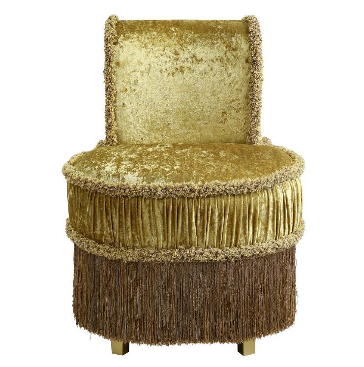 Bernadette - Vanity Stool - Gold