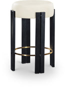 Harrison - Counter Stool With Black Legs
