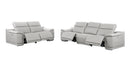 9762 - 5-Piece Modular Power Reclining Sofa And Loveseat Set With 5 Power Recliners In