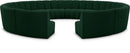 Infinity - 12 Piece Boucle Modular Sectional