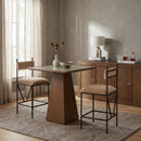 Monarch - Velvet Counter Stool (Set of 2)