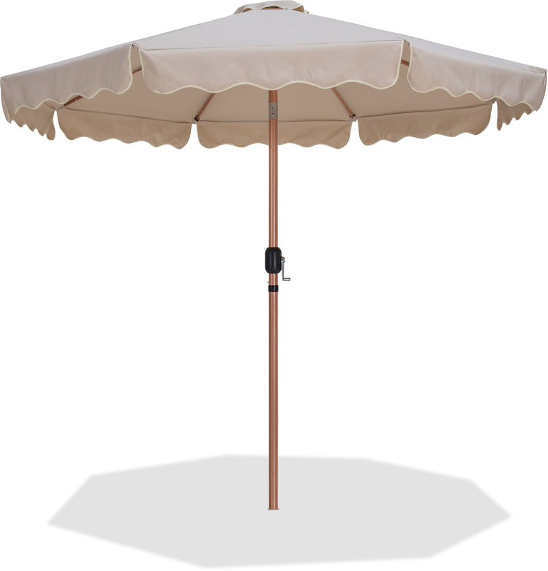 Amalfi - Patio Umbrella - Light Brown Pole
