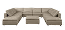 1100 - Top-Grain Italian Leather 11-Piece Sectional With Chaise