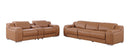 1116 - 6-Piece Modular Power Reclining Sofa And Console Loveseat Set In With 5 Power Recliners & Power Headrests