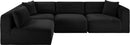 Shaggy - 4 Piece Modular Sectional
