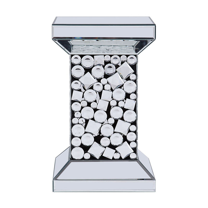 Kachina - End Table - Mirrored & Faux Gems