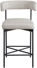 Rivage - Durable Stool With Black Frame (Set of 2)
