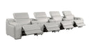1116 - 7-Piece Modular Power Reclining Sofa In With 4 Power Recliners & Power Headrests