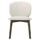 Mallin - Side Chair (Set of 2) - Gray Chenille & Walnut