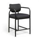 Serava - Vegan Leather Upholstered Bar Stool