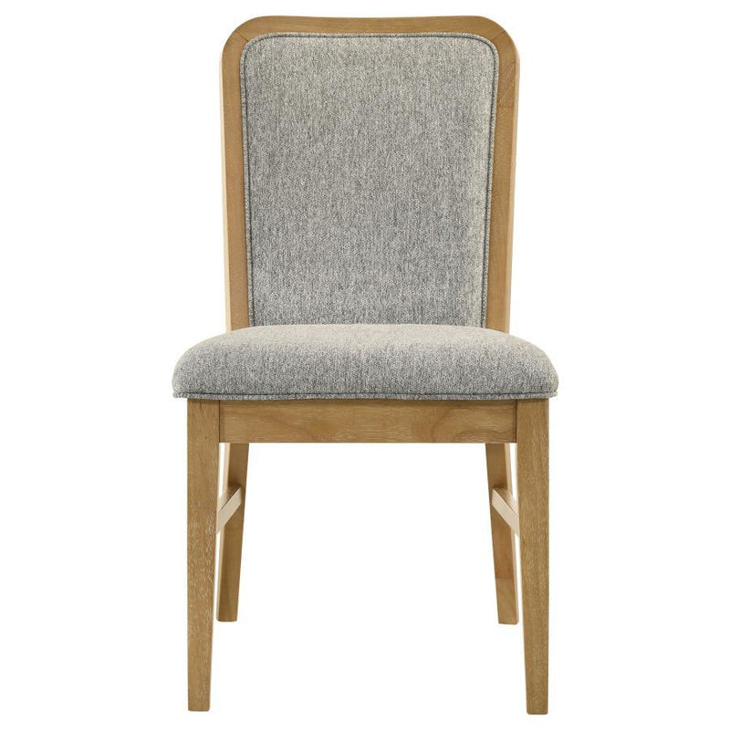 Croyden - Dining Side Chair (Set of 2) - Gray / Weathered Natural