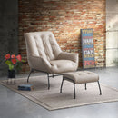 Zusa - Accent Chair & Ottoman