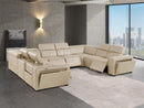 1224 - 8-Piece U-Shaped Sectional Sofa In With 4 Power Recliners & Power Headrests