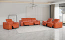 9762 - 7-Piece Modular Power Reclining Sofa, Loveseat And Chair Set With 5 Power Recliners In