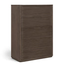 Morino - Oak Veneer And Solid Wood Chest - Brown