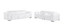 1224 - 6-Piece Modular Power Reclining Sofa And Console Loveseat Set In With 5 Power Recliners & Power Headrests