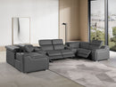 1116 - 8-Piece U-Shaped Sectional Sofa In With 4 Power Recliners & Power Headrest