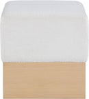 Havre - Ottoman / Stool With Natural Base