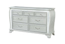 Aria - Dresser With LED - Silver