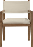 Avon - Vegan Leather Dining Arm Chair